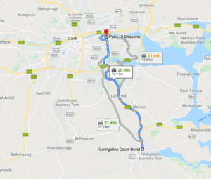 Directions to Pairc Ui Chaoimh